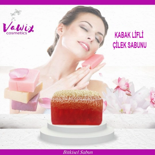 Kabak Lifli Çilek Sabunu 